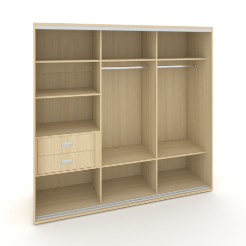 Корпус 3-х секционного шкафа низкого L=2669мм Maris SH.K3-8.2 K6 Корпус 3-х секционного шкафа низкого L=2669мм Maris SH.K3-8.2 K6