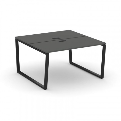 Style Project Рабочая станция 2-х сторон. SN-6T2.DRS-023 Акация Лорка/Металл Антрацит/Заглушка Пласт фото 6