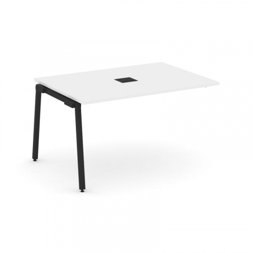 Style Project Проходной наб. элем. перег. стола SN-4A.NSPRG-003 Белый/Металл Белый 1380*980*750 фото 9