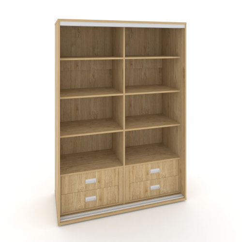 Корпус 2-х секционного шкафа низкого L=1600мм Maris SH.K2-6.2 K6 фото 3