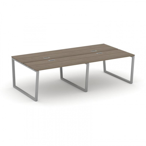 Style Project Рабочая станция 2-х сторон. SN-6T2.DRS-042 Акация Лорка/Металл Антрацит/Заглушка Пласт фото 14