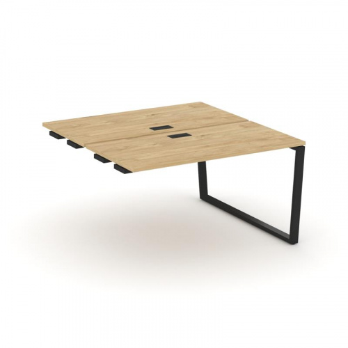 Style Project Стол-приставка к опор. элем. SN-6T2.DPRS-022 Акация Лорка/Металл Антрацит/Заглушка Пла