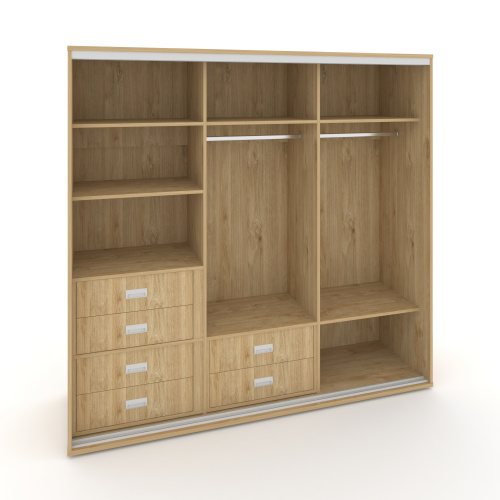 Корпус 3-х секционного шкафа низкого L=2219мм Maris SH.K3-5.2 K7 фото 4