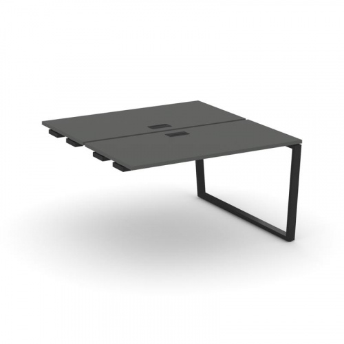 Style Project Стол-приставка к опор. элем. SN-6T2.DPRS-022 Акация Лорка/Металл Антрацит/Заглушка Пла фото 6