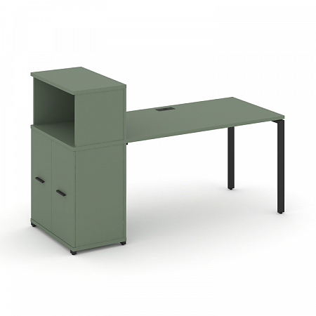 Стол офисный с опорным распашным шкафом Concept CN.SP-227