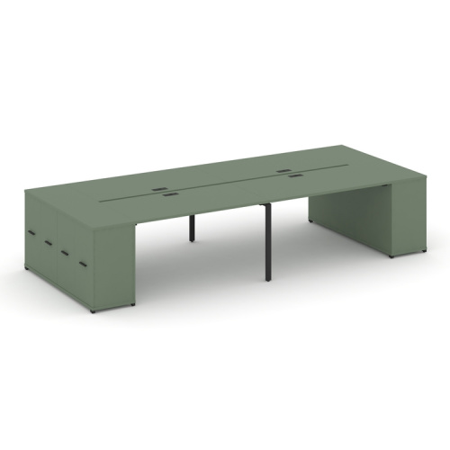 Бенч-система с опорными распашными шкафами Concept CN.DRS-264 Бенч-система с опорными распашными шкафами Concept CN.DRS-264