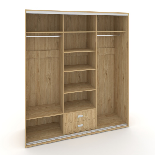 Корпус 3-х секционного шкафа высокого L=1919мм Maris SH.K3-3.1 K1 фото 3