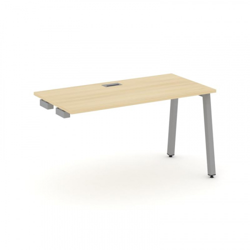 Style Project Стол-приставка к опор. элем. SN-5A.OPRS-014 Дуб Наварра/Металл Белый 1580*700*750 фото 13