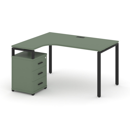 Стол эргономичный с опорной тумбой Concept CN.SA-307(L) Стол эргономичный с опорной тумбой Concept CN.SA-307(L)