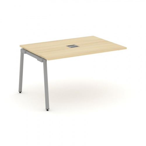 Style Project Проходной наб. элем. перег. стола SN-4A.NSPRG-003 Белый/Металл Белый 1380*980*750 фото 5