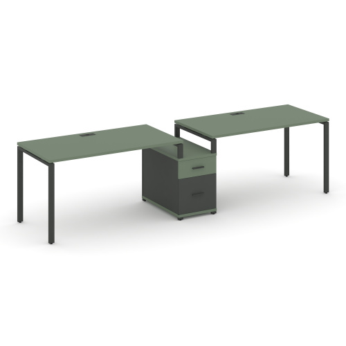 Бенч-система на 2 места с 1 опорной тумбой Concept CN.ORS-308 фото 3 Бенч-система на 2 места с 1 опорной тумбой Concept CN.ORS-308 фото 3