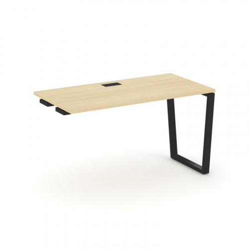 Style Project Стол-приставка к опор. элем. SN-6T2.OPRS-023 Акация Лорка/Металл Антрацит/Заглушка Пла фото 8