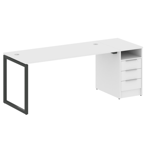 Бенч-система с тумбой на О-обр. м/к Metal System Quattro 40БО.РС-СТП-1.4 фото 7 Бенч-система с тумбой на О-обр. м/к Metal System Quattro 40БО.РС-СТП-1.4 фото 7