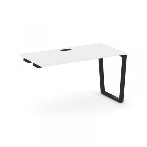 Style Project Стол-приставка к опор. элем. SN-6T2.OPRS-023 Акация Лорка/Металл Антрацит/Заглушка Пла фото 4