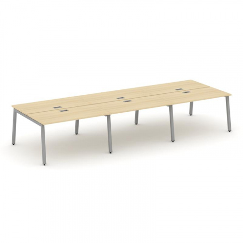 Style Project Рабочая станция 2-х сторон. SN-5A.DRS-083 Дуб Наварра/Металл Антрацит 4140*1632*750 фото 3