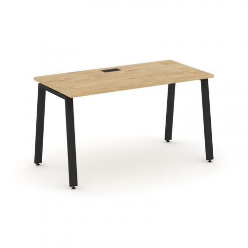 Style Project Стол письменный SN-6A.SP-003 Антрацит/Металл Белый 1380*600*750 фото 14