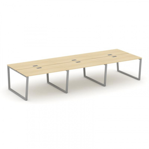 Style Project Рабочая станция 2-х сторон. SN-6T2.DRS-061 Акация Лорка/Металл Антрацит/Заглушка Пласт фото 20