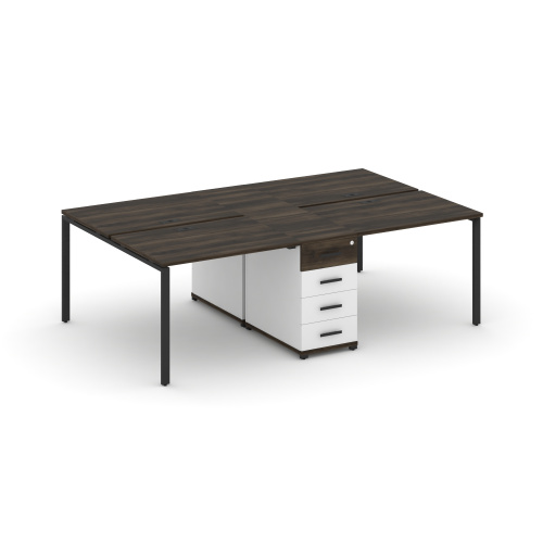 Бенч-система на 4 места с 1 опорной тумбой Concept CN.DRS-417 фото 9 Бенч-система на 4 места с 1 опорной тумбой Concept CN.DRS-417 фото 9