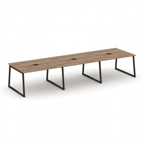 Style Project Стол переговорный SN-4T1.SPRG-054 Акация Лорка/Металл Антрацит/Заглушка Металл Антраци фото 5 Style Project Стол переговорный SN-4T1.SPRG-054 Акация Лорка/Металл Антрацит/Заглушка Металл Антраци фото 5