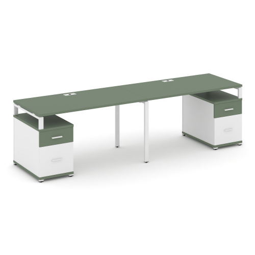 Бенч-система на 2 места с 2 опорными тумбами Concept CN.ORS-323 фото 5 Бенч-система на 2 места с 2 опорными тумбами Concept CN.ORS-323 фото 5