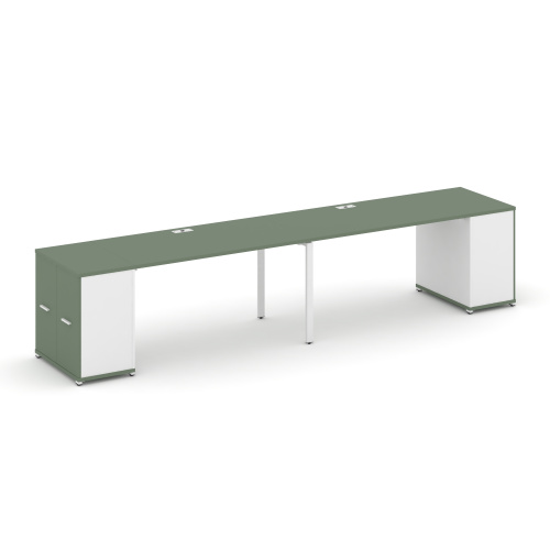 Бенч-система с опорными распашными шкафами Concept CN.ORS-217 фото 5 Бенч-система с опорными распашными шкафами Concept CN.ORS-217 фото 5