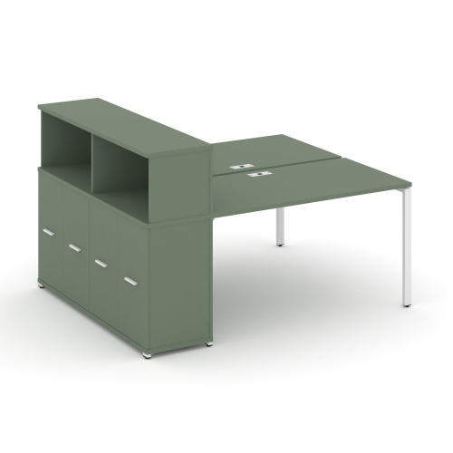 Бенч-система с опорным распашным шкафом Concept CN.DRS-228