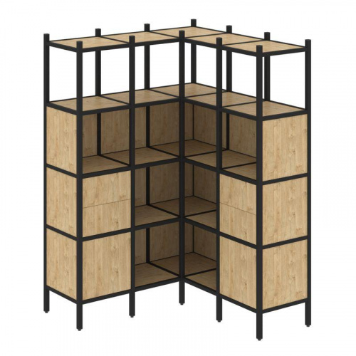 Стеллаж офисный угловой Loft VR.L-33 фото 7 Стеллаж офисный угловой Loft VR.L-33 фото 7