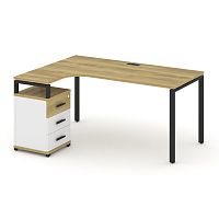 Стол эргономичный с опорной тумбой Concept CN.SA-307(L)