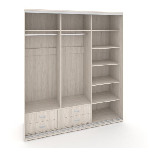 Корпус 3-х секционного шкафа высокого L=1919мм Maris SH.K3-3.1 K3 фото 2