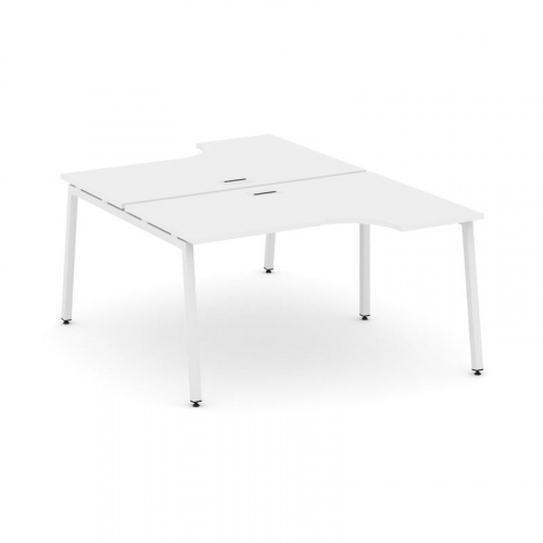 Style Project Рабочая станция эргоном. SN-4A.DRPA-011 Дуб Табак/Металл Белый 1380*1432/1992*750 фото 21