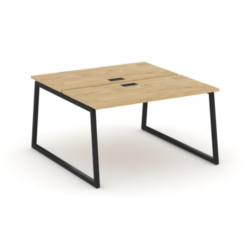 Style Project Рабочая станция 2-х сторон. SN-4T1.DRS-002 Акация Лорка/Металл Антрацит/Заглушка Пласт