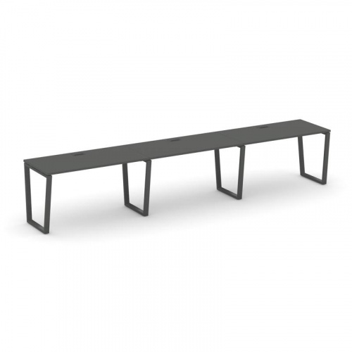 Style Project Рабочая станция 1 сторон. SN-6T2.ORS-042 Акация Лорка/Металл Антрацит/Заглушка Пластик фото 27