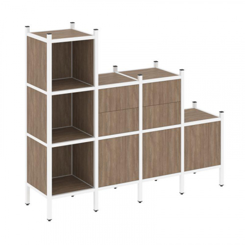 Стеллаж офисный прямой Loft VR.L-17 фото 9 Стеллаж офисный прямой Loft VR.L-17 фото 9