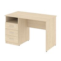 Nova S Стол письменный с тумбой левый В.СПТ-2 (L) Бук Артизан 1200*650*750