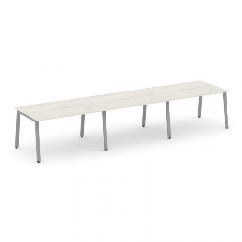 Style Project Стол переговорный SN-6A.SPRG-024.3 Тиквуд Светлый/Металл Антрацит 4740*980*750 фото 9 Style Project Стол переговорный SN-6A.SPRG-024.3 Тиквуд Светлый/Металл Антрацит 4740*980*750 фото 9