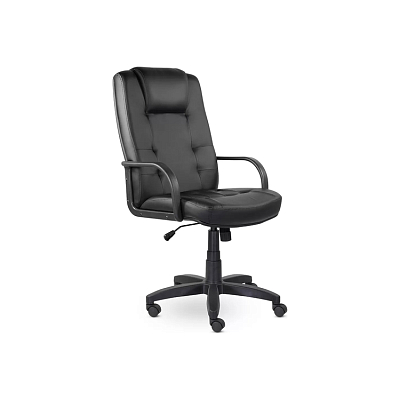 Кресло руководителя К-41 Кендо (Пластик) (Натуральная кожа)