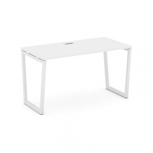 Style Project Стол письменный SN-4T2.SP-011 Акация Лорка/Металл Антрацит/Заглушка Пластик Черный 980 фото 16