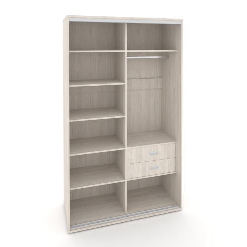 Корпус 2-х секционного шкафа высокого L=1600мм Maris SH.K2-6.1 K3 фото 4