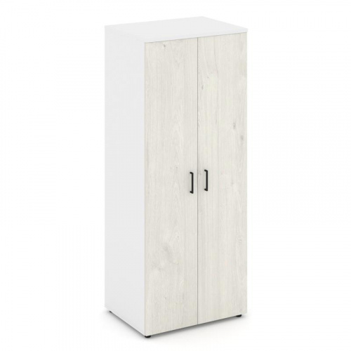 Style Project Гардероб широкий глубокий SN.GB.E-004 Белый/Тиквуд Светлый/Черный Ручки 796*600*1982 фото 3 Style Project Гардероб широкий глубокий SN.GB.E-004 Белый/Тиквуд Светлый/Черный Ручки 796*600*1982 фото 3