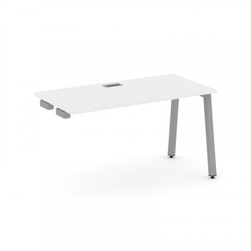 Style Project Стол-приставка к опор. элем. SN-5A.OPRS-014 Дуб Наварра/Металл Белый 1580*700*750 фото 6