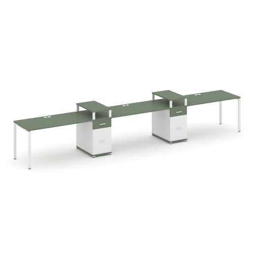 Бенч-система на 3 места с 2 опорными тумбами Concept CN.ORS-453 фото 5 Бенч-система на 3 места с 2 опорными тумбами Concept CN.ORS-453 фото 5