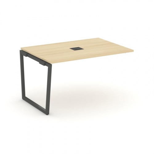 Style Project Проходной наб. элем. перег. стола SN-4T2.NSPRG-002 Акация Лорка/Металл Антрацит/Заглуш фото 28