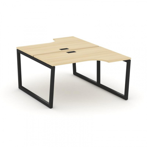 Style Project Рабочая станция эргоном. SN-5T2.DRPA-012 Акация Лорка/Металл Антрацит/Заглушка Пластик фото 6