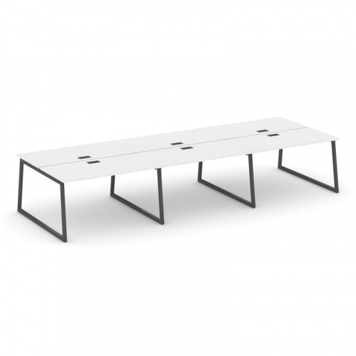 Style Project Рабочая станция 2-х сторон. SN-4T1.DRS-084 Акация Лорка/Металл Антрацит/Заглушка Пласт фото 13