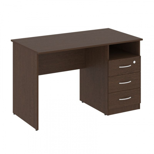 Nova S Стол письменный с тумбой правый В.СПТ-2 (R) Бук Артизан 1200*650*750 Nova S Стол письменный с тумбой правый В.СПТ-2 (R) Бук Артизан 1200*650*750