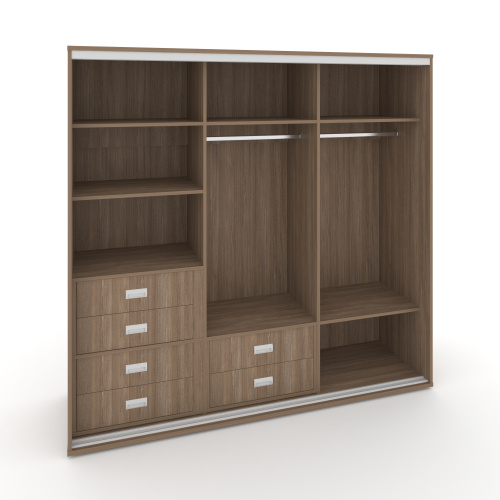 Корпус 3-х секционного шкафа низкого L=2519мм Maris SH.K3-7.2 K7 фото 2