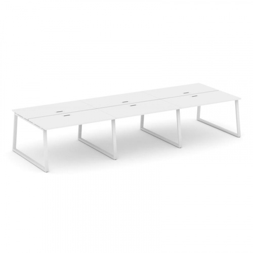 Style Project Рабочая станция 2-х сторон. SN-6T1.DRS-071 Акация Лорка/Металл Антрацит/Заглушка Пласт фото 17