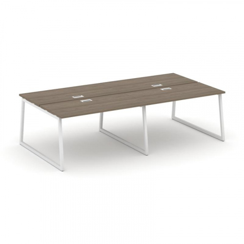 Style Project Рабочая станция 2-х сторон. SN-4T1.DRS-044 Акация Лорка/Металл Антрацит/Заглушка Пласт фото 20