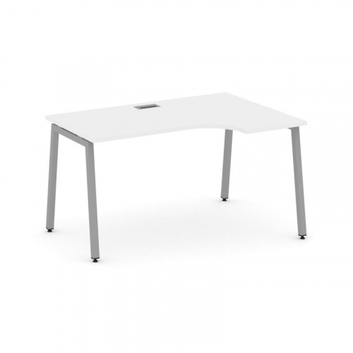 Style Project Стол рабочий эргоном. SN-4A.SPA-012(R) Дуб Табак/Металл Антрацит 1580*700/980*750 фото 9