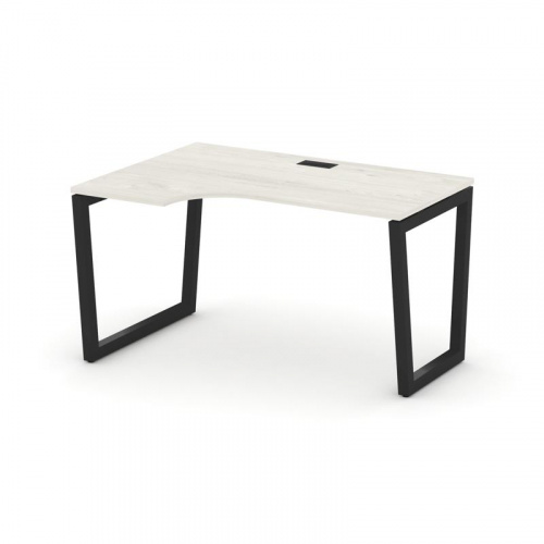 Style Project Стол рабочий эргоном. SN-5T2.SPA-012(L) Акация Лорка/Металл Антрацит/Заглушка Пластик фото 6 Style Project Стол рабочий эргоном. SN-5T2.SPA-012(L) Акация Лорка/Металл Антрацит/Заглушка Пластик фото 6